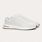 Giuliano Suede City Sneaker White