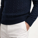 Cortona Cashmere Knit Navy