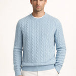 Cortona Cashmere Knit Blue