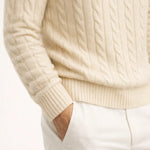 Cortona Cashmere Knit Beige
