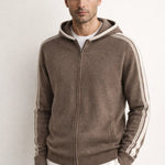 Alio Zipper Vest Brown