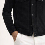Black Light Suede Jacket