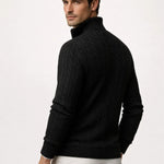 Sero Cable Knit Black