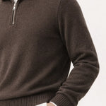 Leonard Classic Zip Up Brown