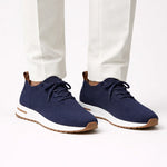 Light Navy Active Knit Sneaker