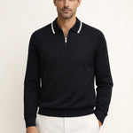 Extrafine Black City Polo