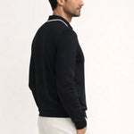 Extrafine Black City Polo