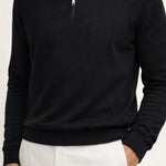 Extrafine Black City Polo