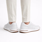 Giuliano Suede City Sneaker White
