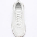 Giuliano Suede City Sneaker White