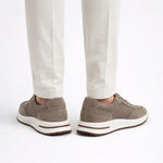 Giuliano Suede City Sneaker Beige