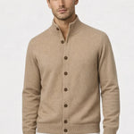 Cionelli Buttoned Cardigan Beige