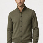 Cionelli Buttoned Cardigan Khaki
