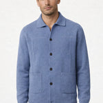 Valero Cashmere Cardigan Blue