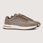 Giuliano Suede City Sneaker Beige