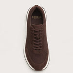 Giuliano Suede City Sneaker Brown