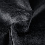 Fleece Lined Washed Distressed Leather Bomber Jacket