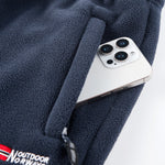 3 Pieces Teddy Lined Straight Leg Polar Fleece Pants